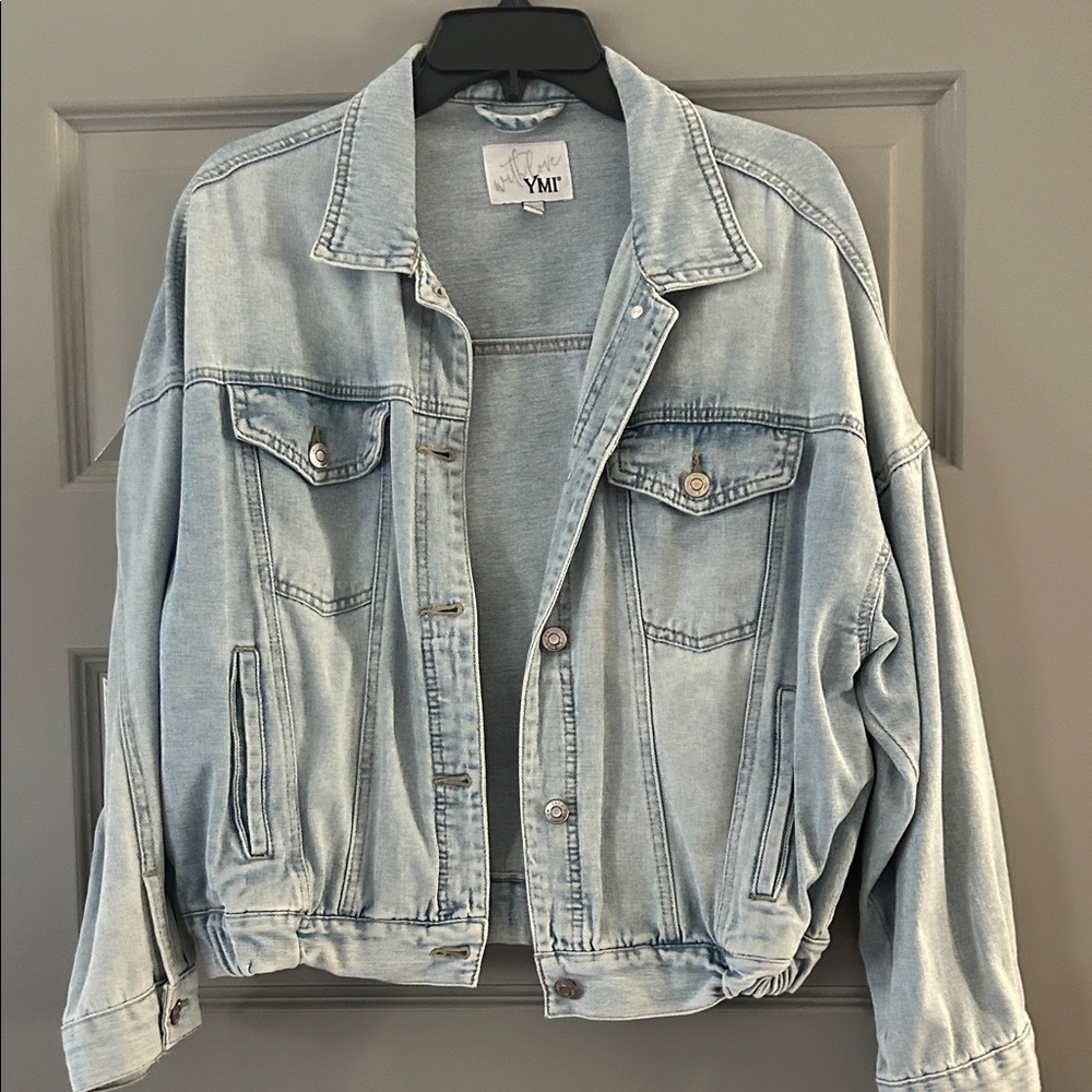 YMI Faded Blue Denim Jacket